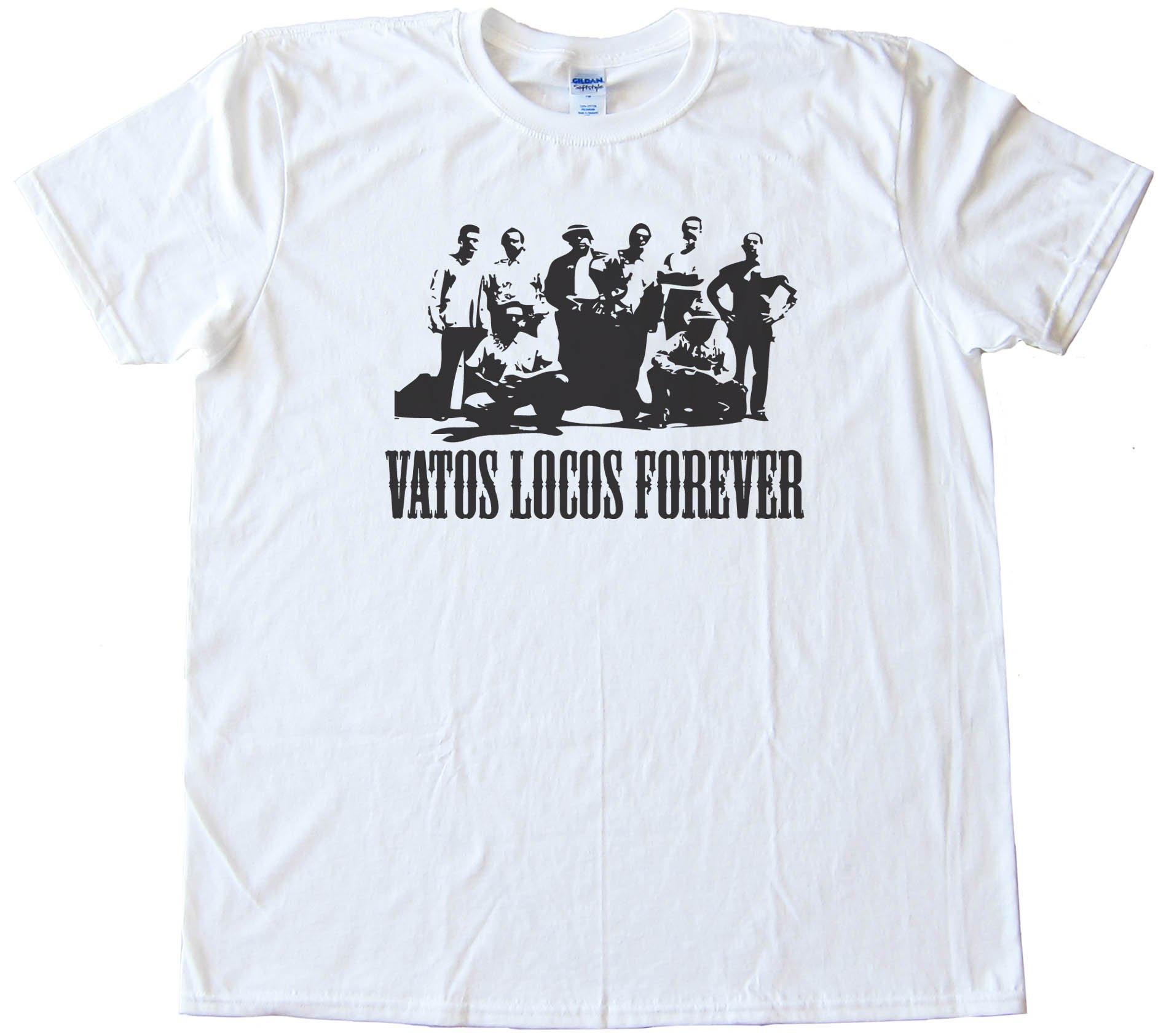 Parole Picture Vatos Locos Forever - Blood In Blood Out Tee Shirt