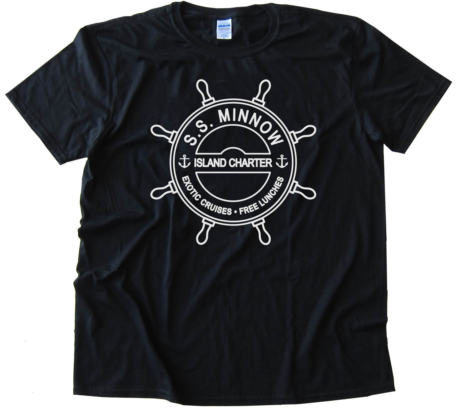 S.S. Minnow Island Charter - Exotic Cruises - Free Lunches - Gilligans Island Sailing -Tee Shirt