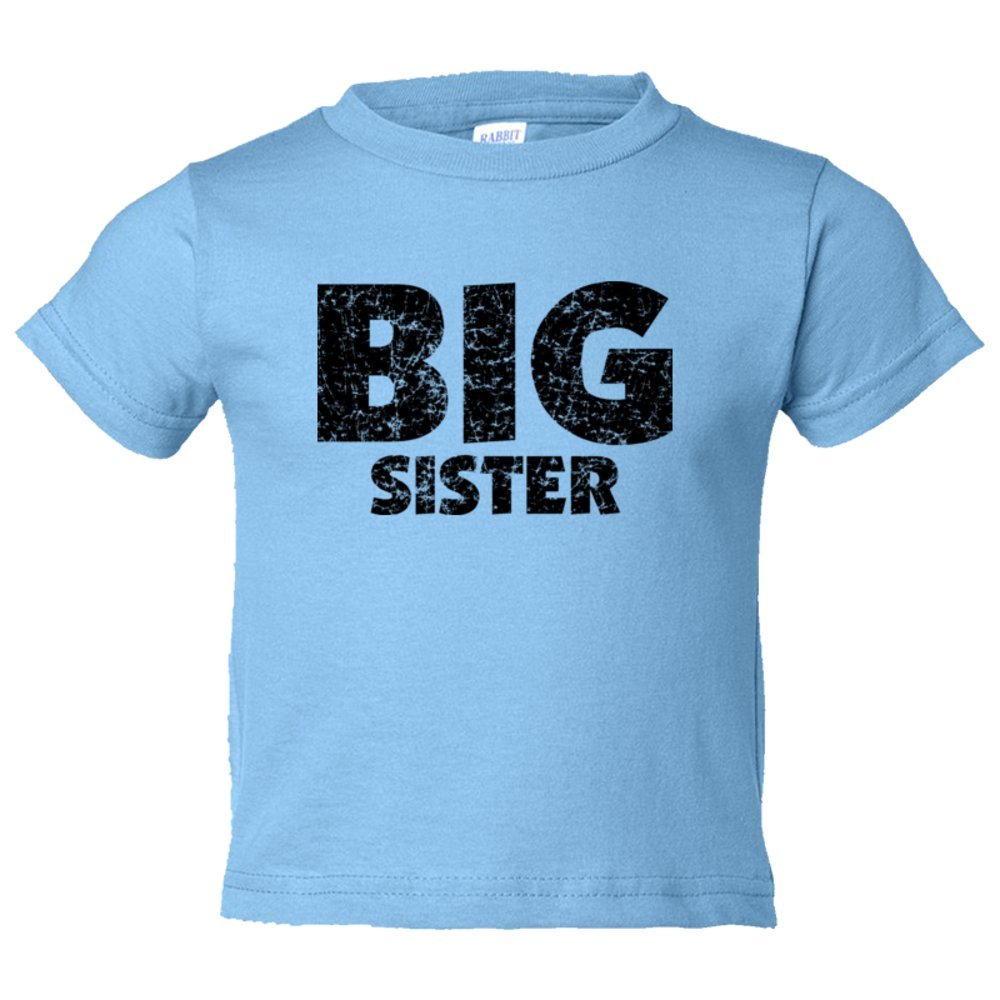 Toddler Sized Big Sister - Toddler Tee Shirt Rabbit Skins