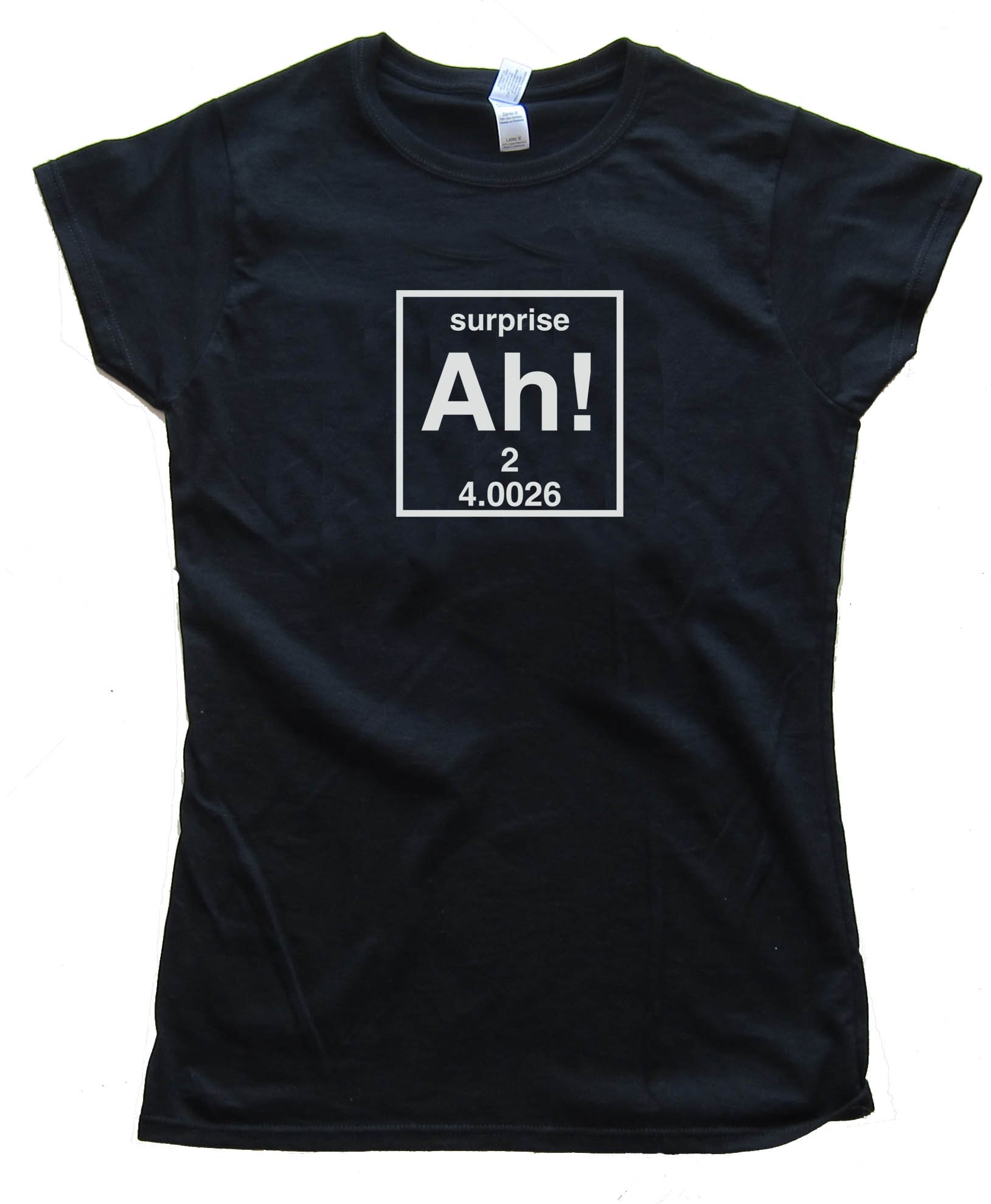 Womens Ah! The Element Of Surprise -Tee Shirt