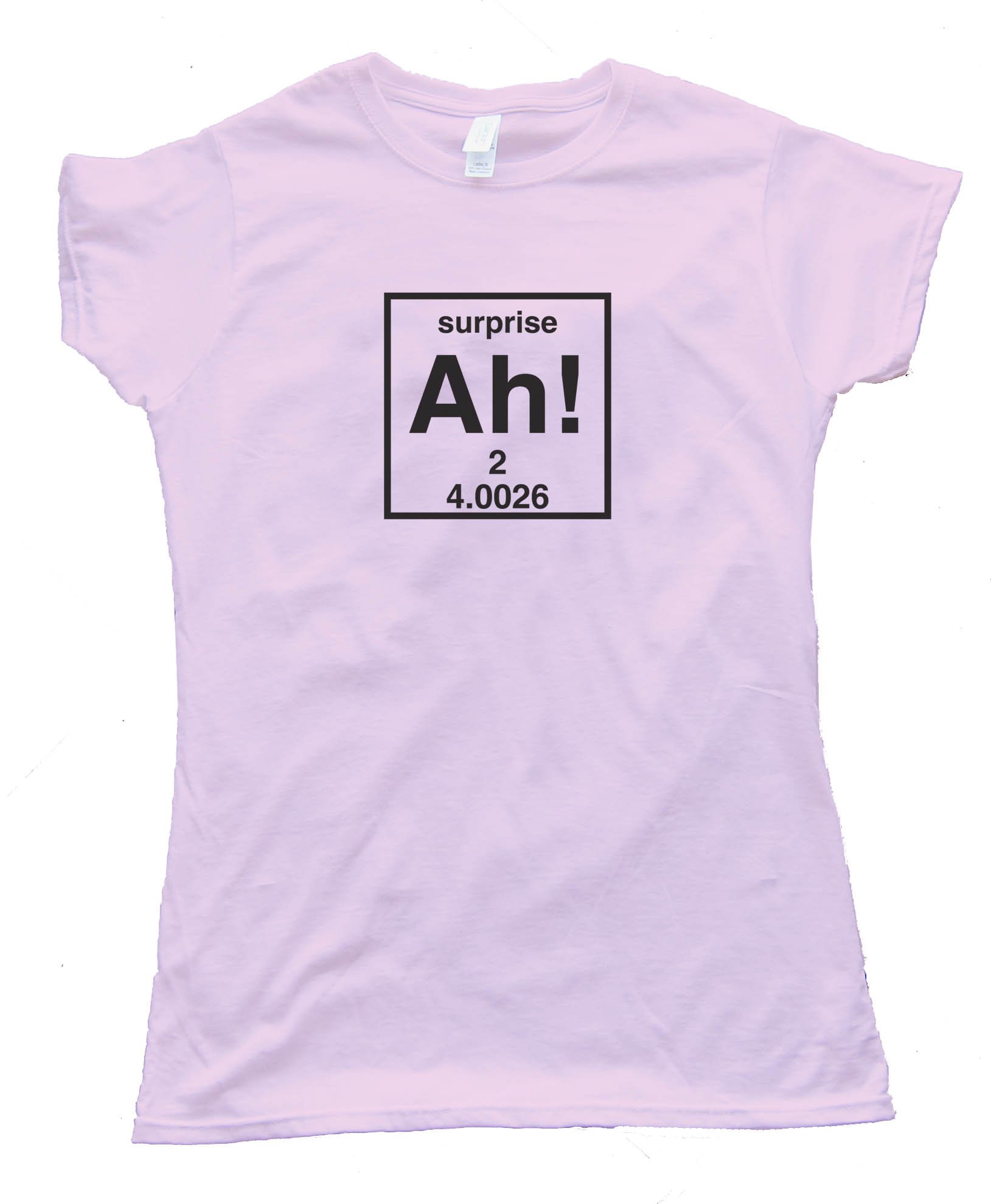 Womens Ah! The Element Of Surprise -Tee Shirt