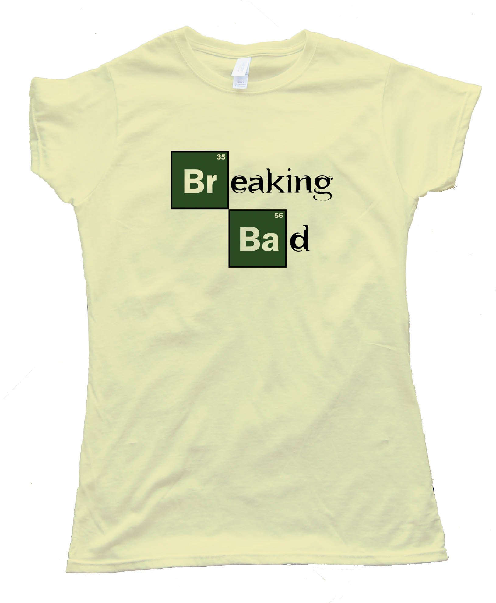 Womens Breaking Bad Periodic Chart Logo - Tee Shirt