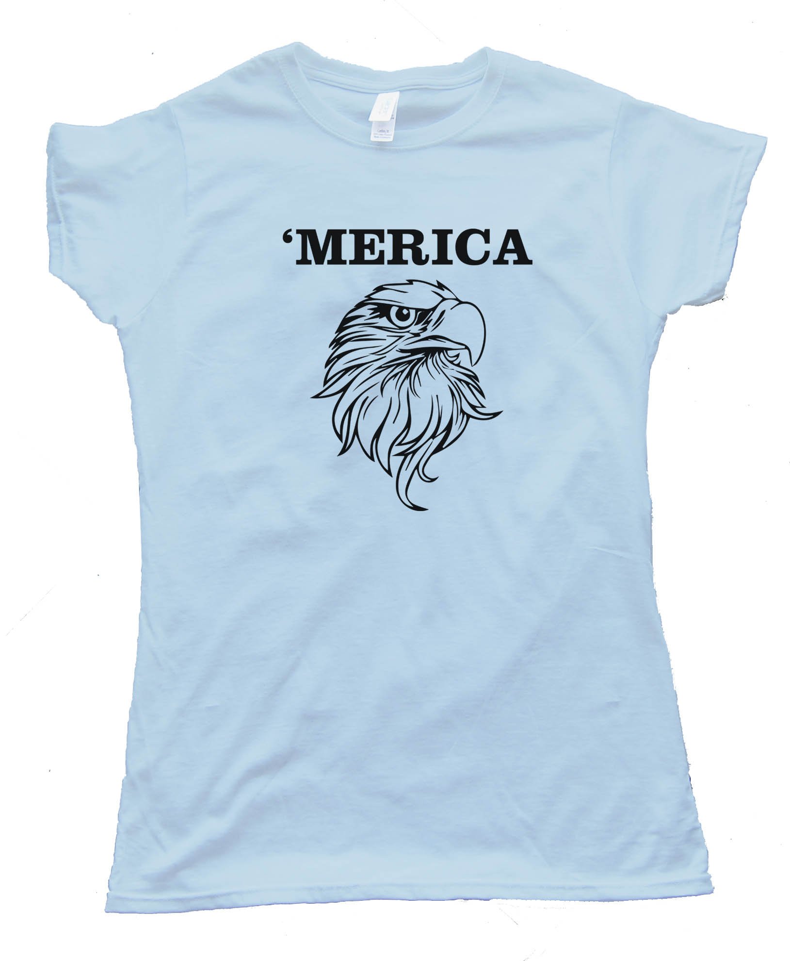 Womens 'Merica - American - Tee Shirt
