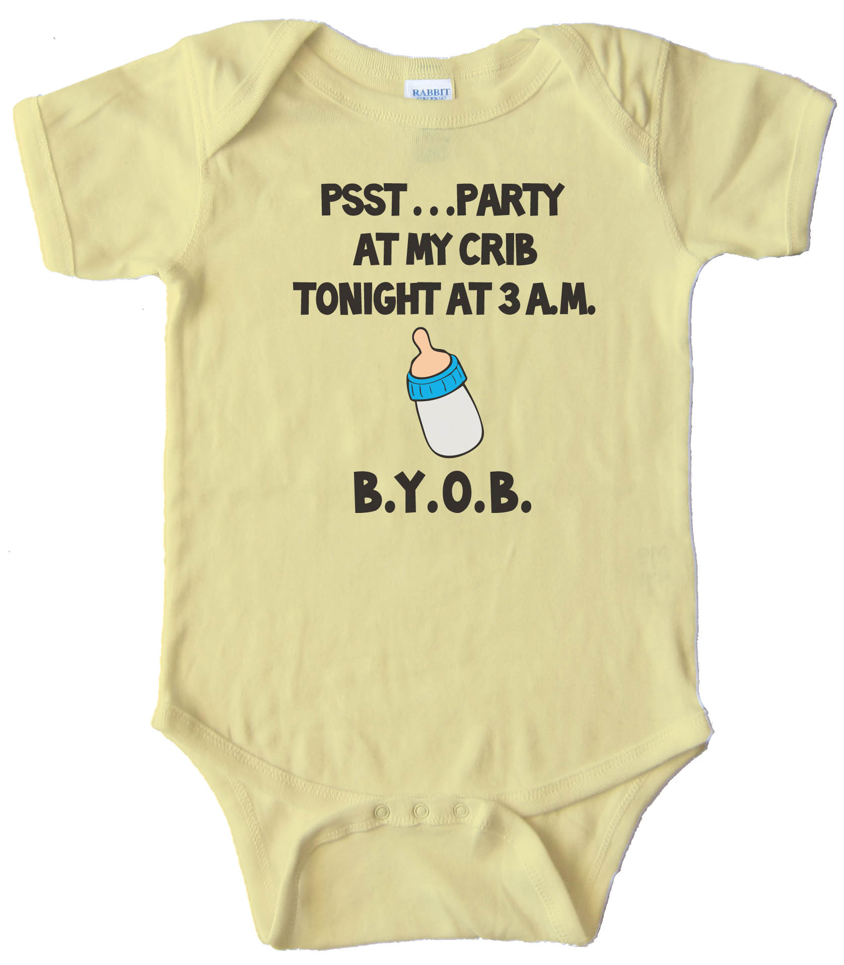 Party At My Crib Tonight Baby Bodysuit