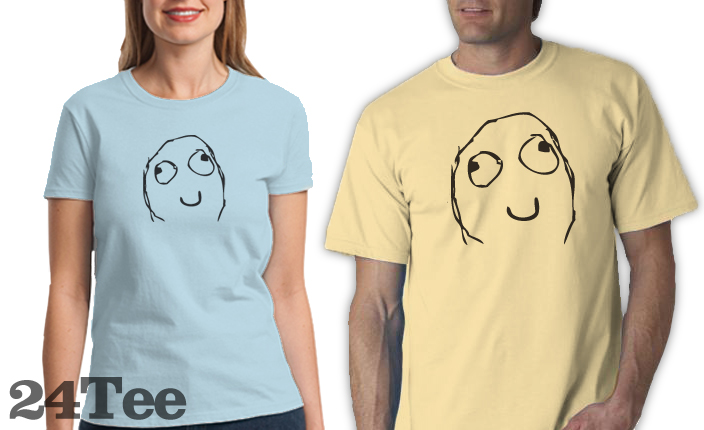 Happy Face Deal Tee Shirt