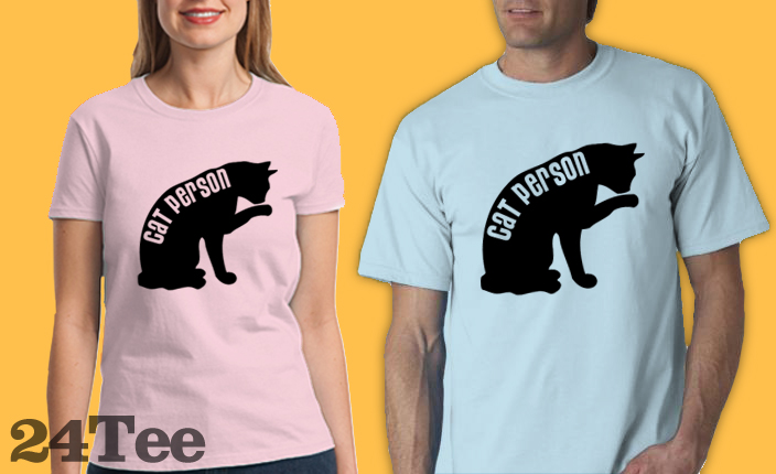 Cat Person Tee Shirt