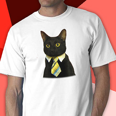 Business Cat Tee Shirt
